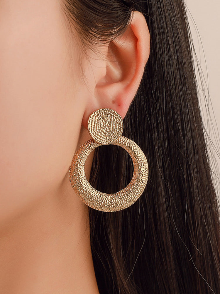 Women's Hoop Retro Earrings