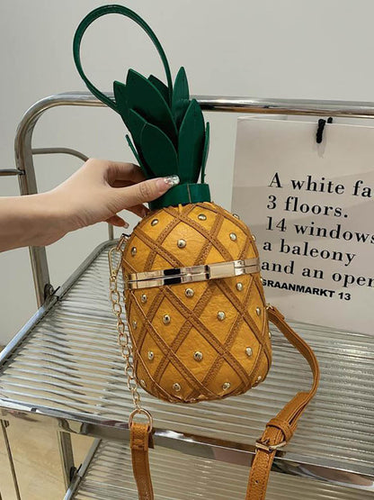 Women's Pineapple Crossbody Bag