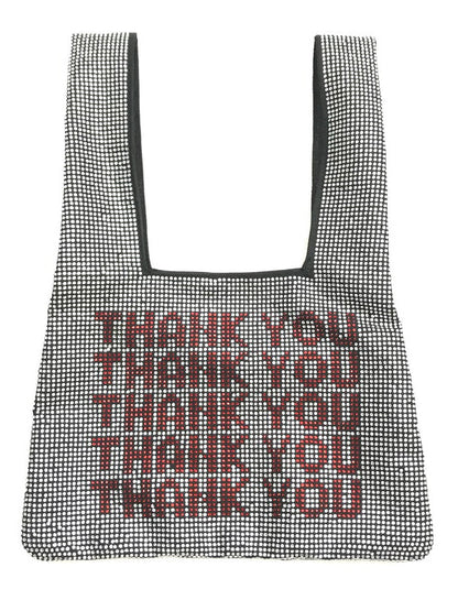Women's Thank You Sequins Bag