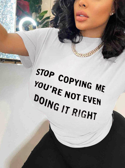 Stop Copying Me Tee