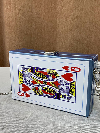 Women's Poker Small Box Bag