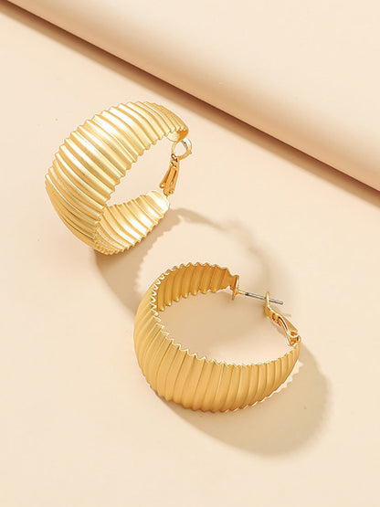 Women's Gold Hoop Earrings