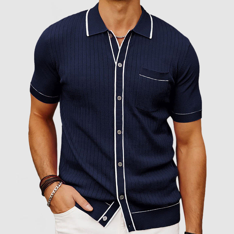 Men's Classic Casual Knit Shirt