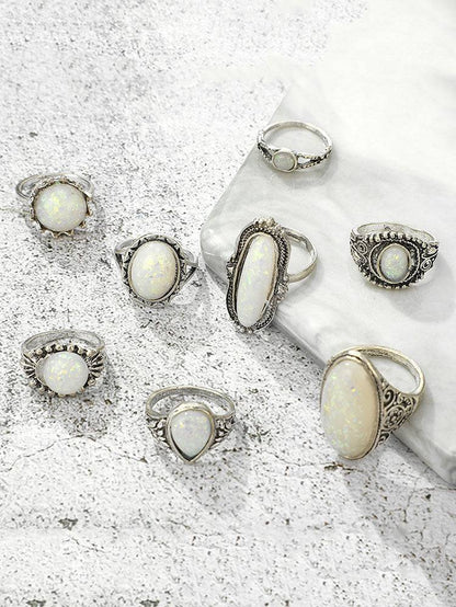 Women's 8-Piece Vintage Ring
