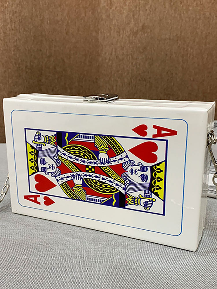 Women's Poker Small Box Bag