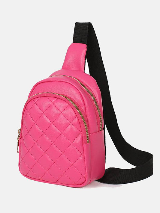Women's Quilted Sling Crossbody Bag