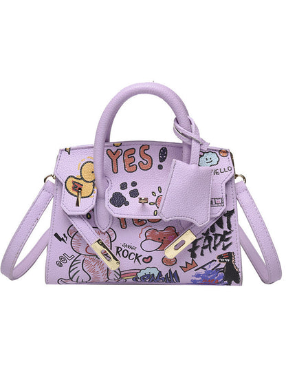 Women's Graffiti Crossbody Handbag