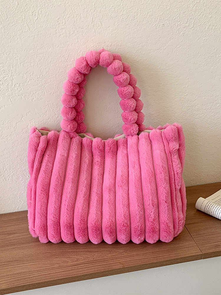 Women's Fluffy Tote Bag