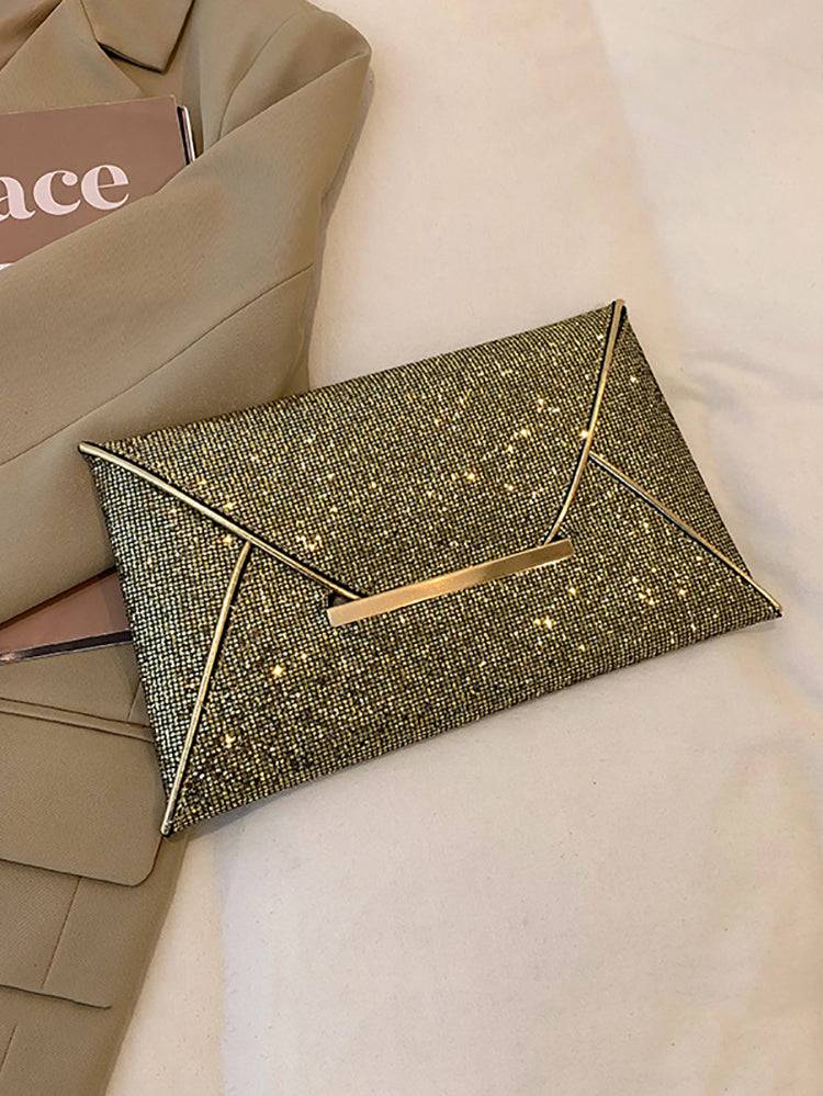 Women's Bling Sequin Decor Clutch Bag