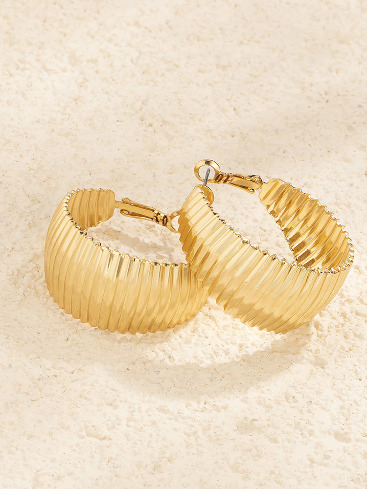 Women's Gold Hoop Earrings