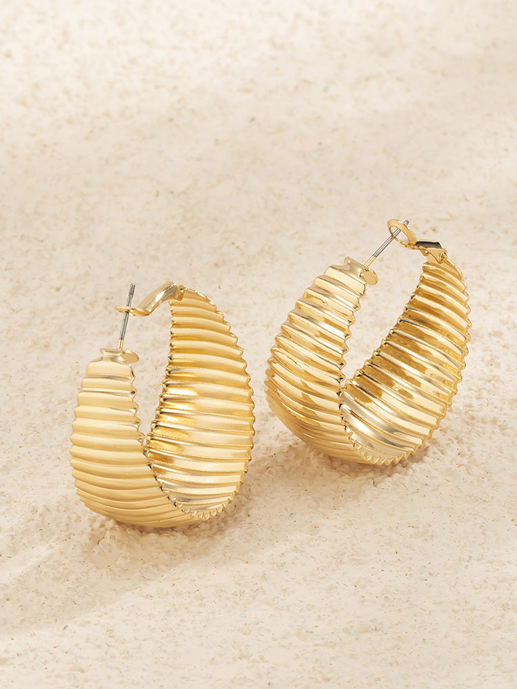 Women's Gold Hoop Earrings