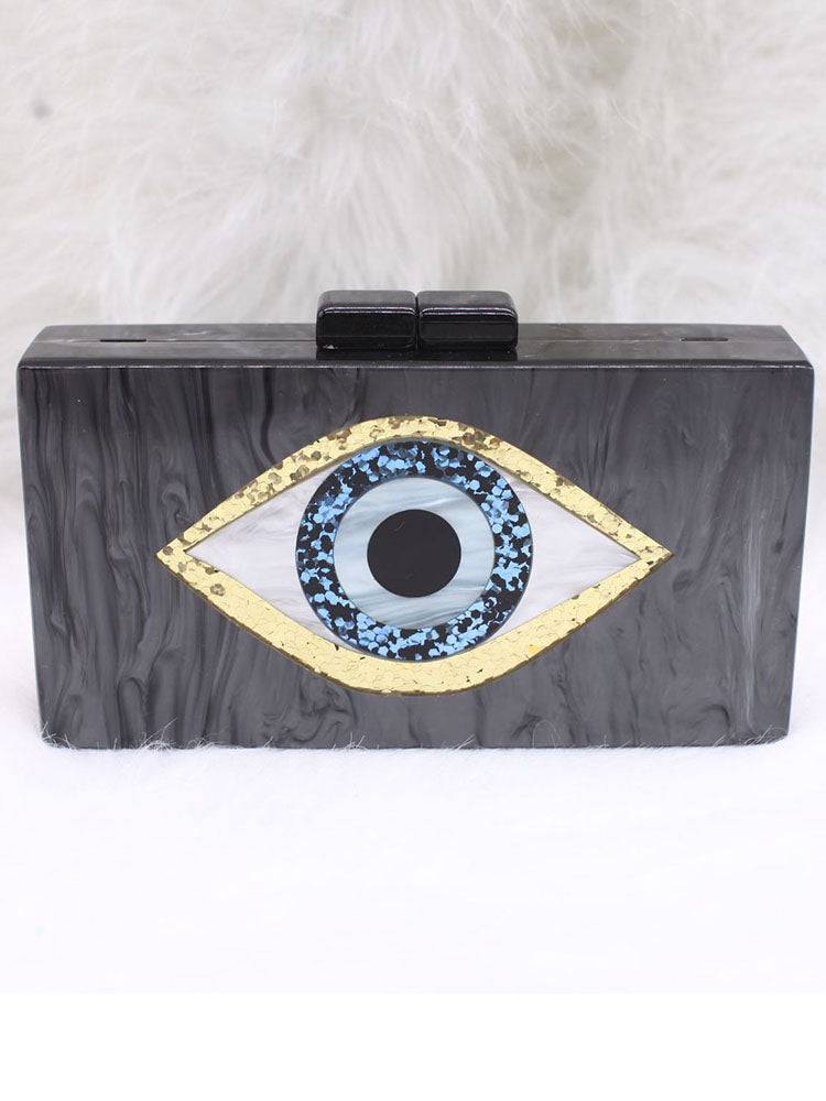 Women's Colorblock Eye Box Bag