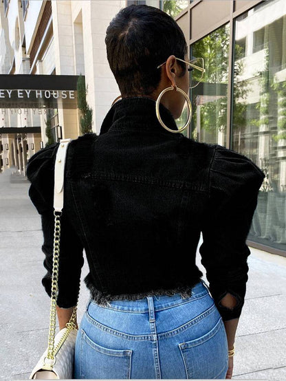 Crop Denim Jacket