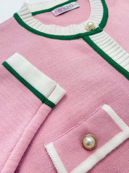 Knitted Button Cardigan