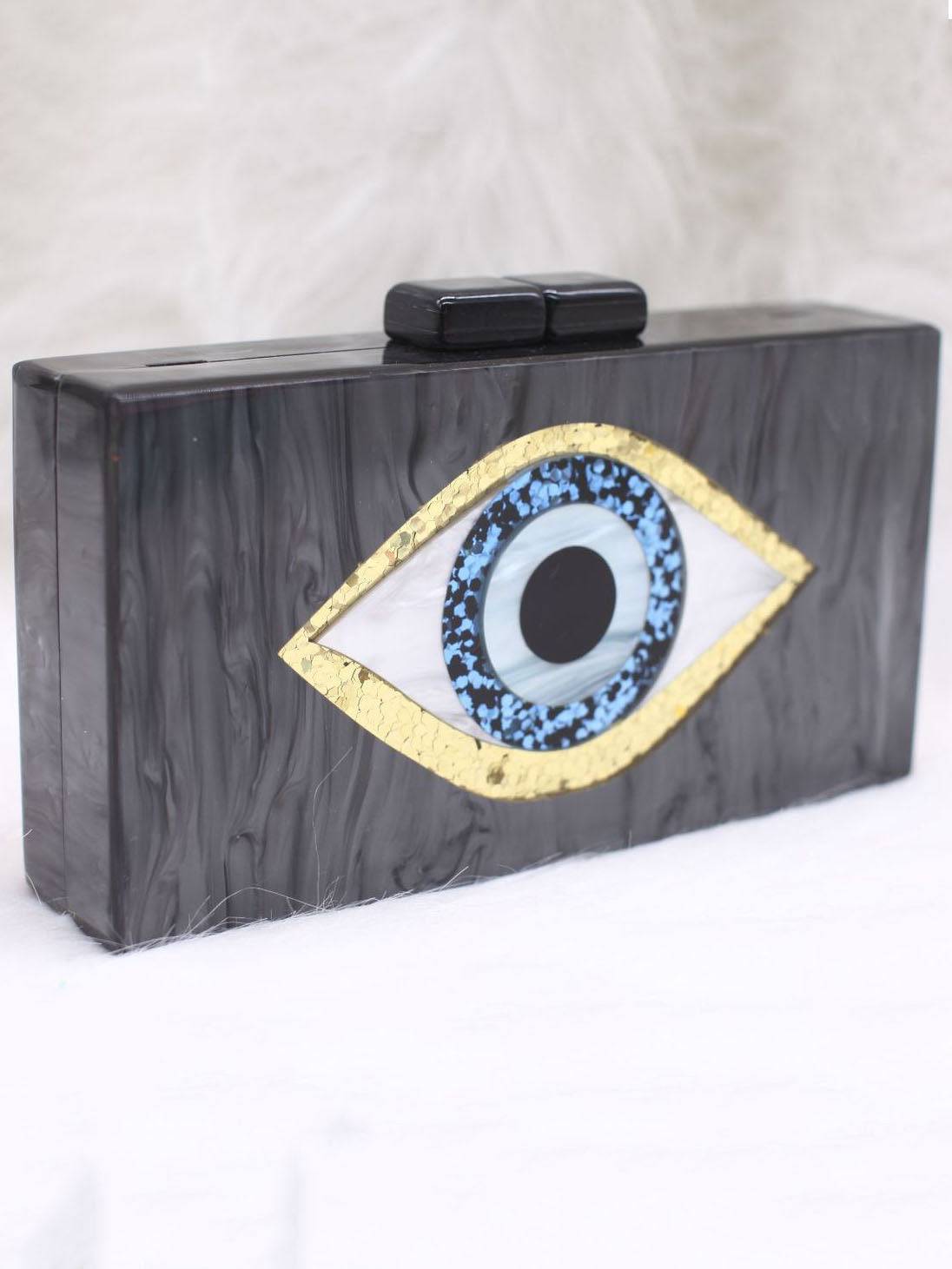 Women's Colorblock Eye Box Bag