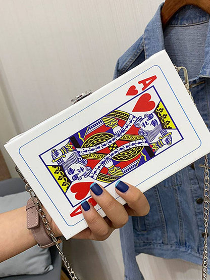 Women's Poker Small Box Bag