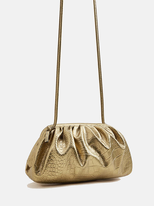 Women's Retro Golden Cloud  Shoulder Bag
