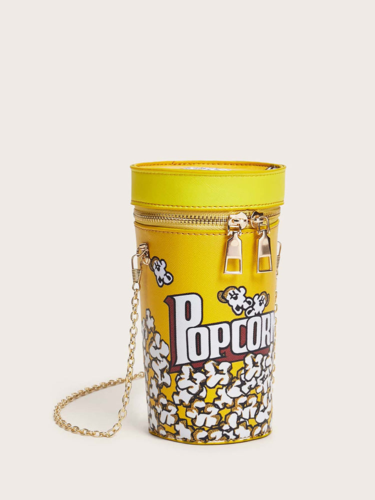 Women's Mini Popcorn Crossbody Bag