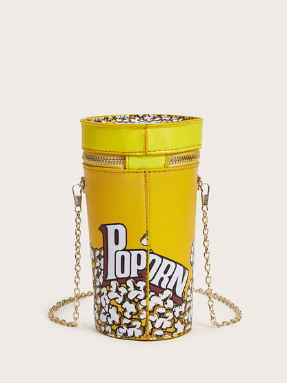 Women's Mini Popcorn Crossbody Bag