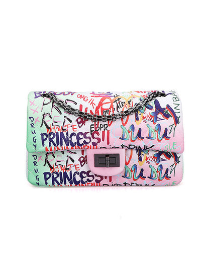 Women's Graffiti Crossbody Bag