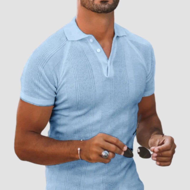 Men's Simple Polo T-shirt