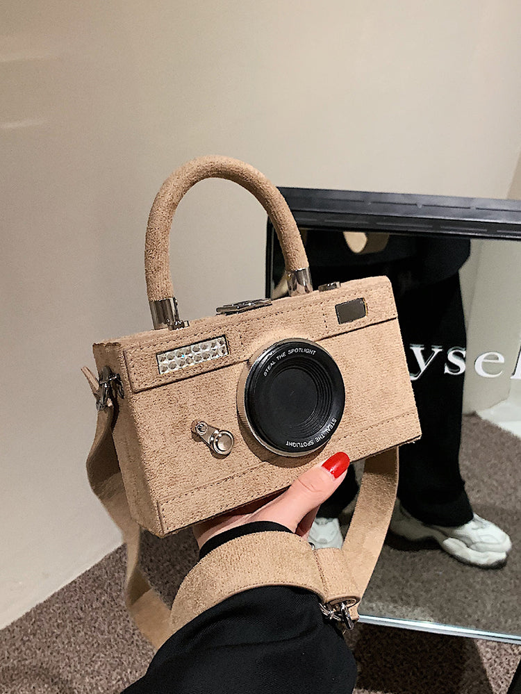 Women's Camera Design Box Bag