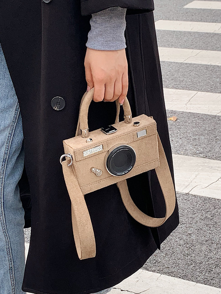 Women's Camera Design Box Bag