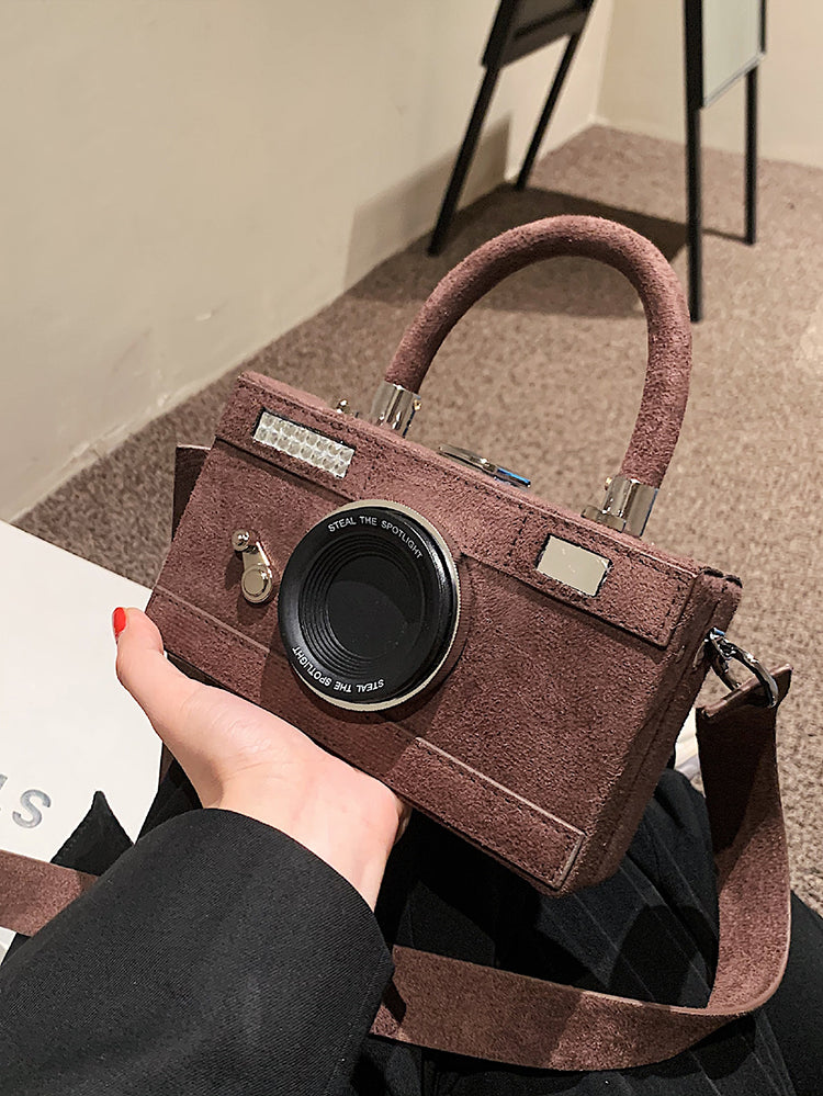 Women's Camera Design Box Bag