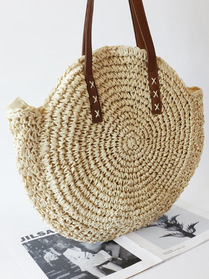 Women's Boho Woven Tote Bag