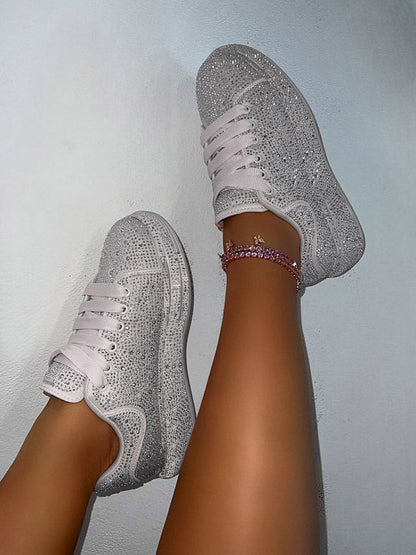 Full Rhinestone Sneakers