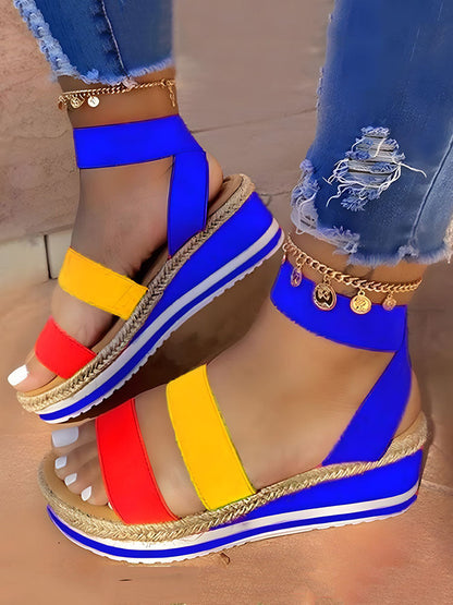 Strap Platform Sandals