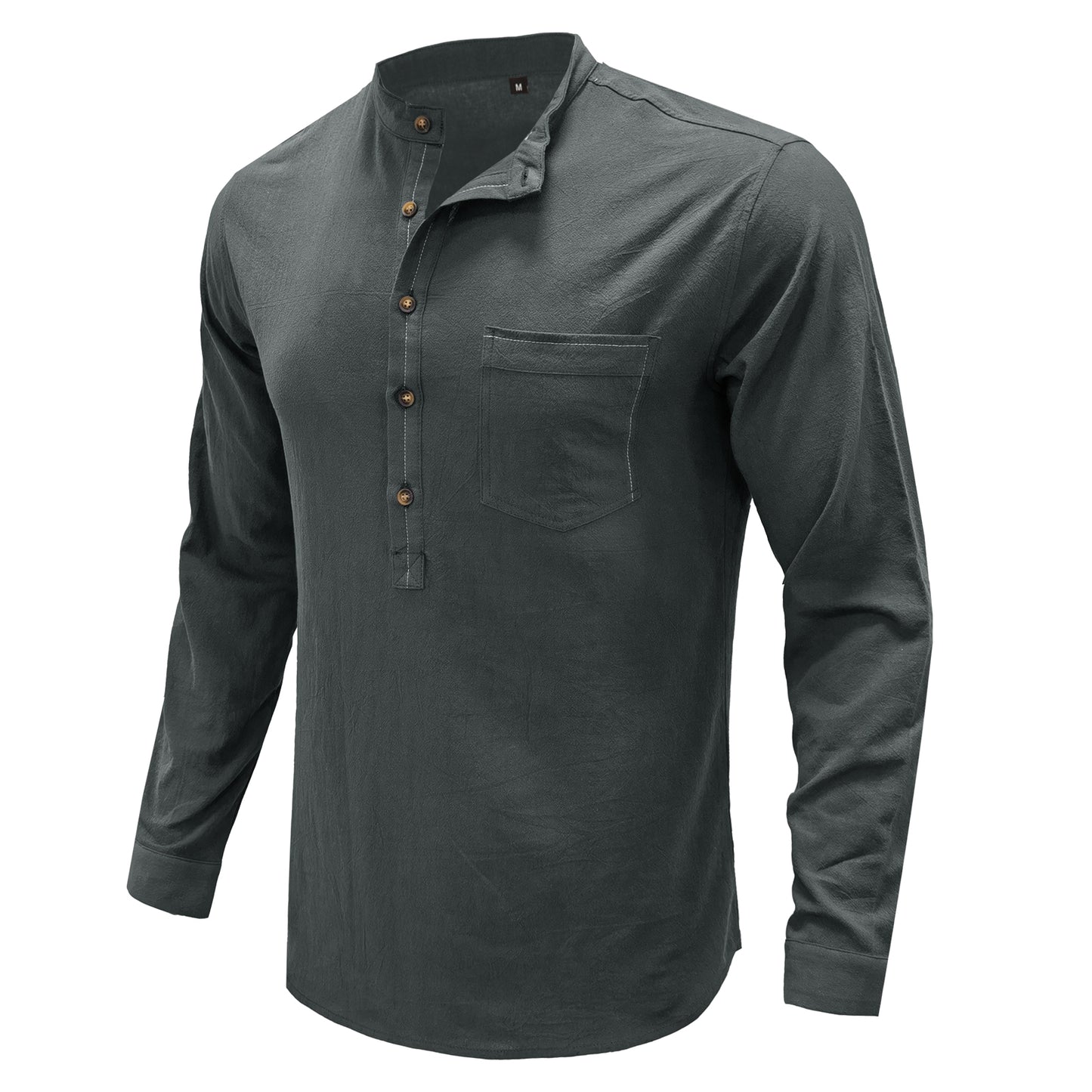 Men's Cotton Linen Loose Shirt