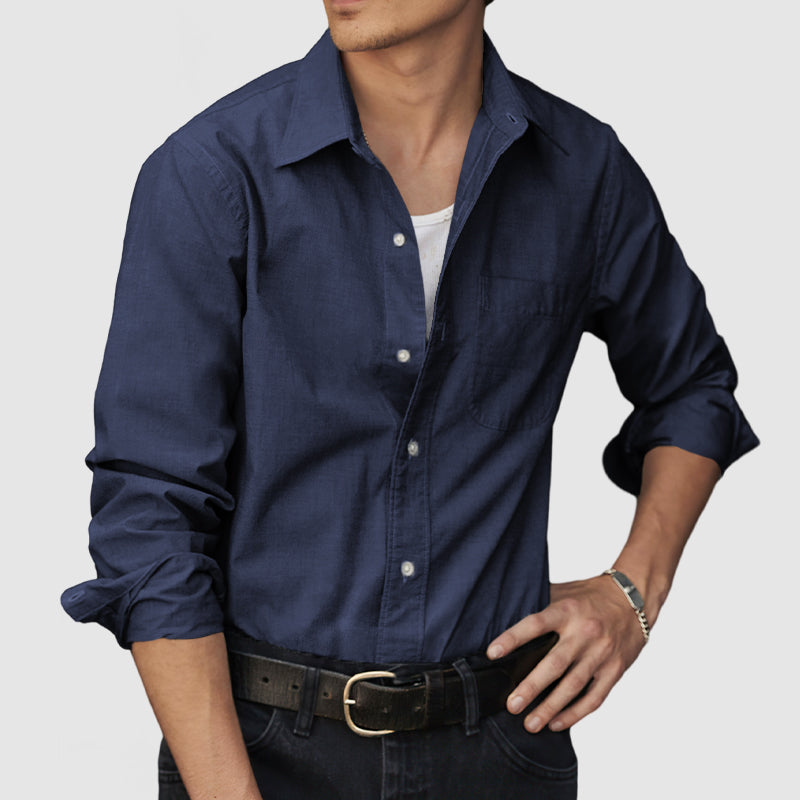 Men's Basic Premium Cotton Shirt