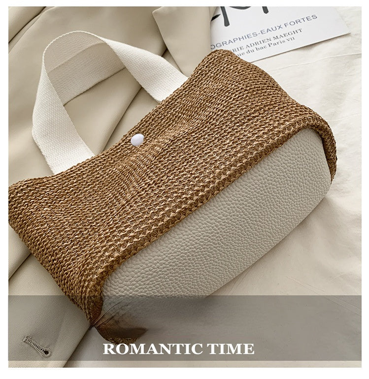 Women's Beach Vacation Woven Bag Handbag