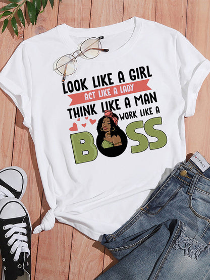 Work Like A Boss Tee