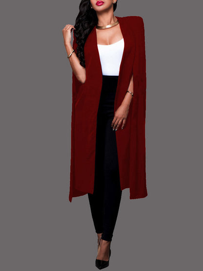 Long Sleeve Cape Blazer