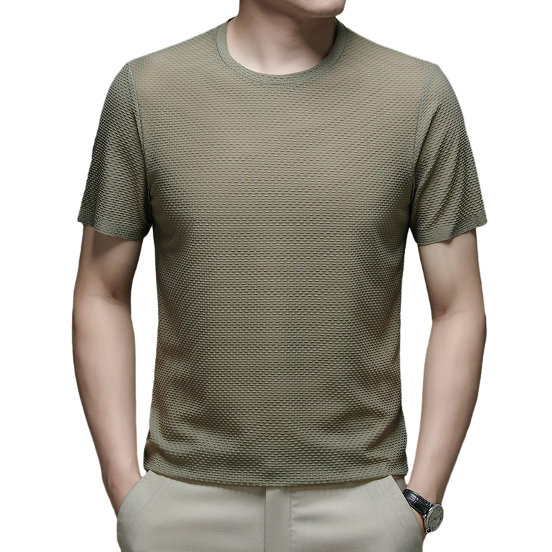 Men's Round Neck Short Sleeve T-Shirt