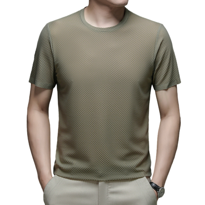 Men's Round Neck Short Sleeve T-Shirt