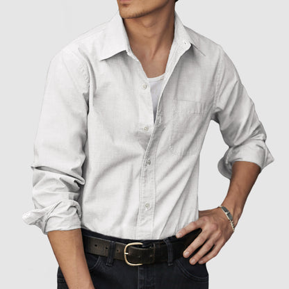 Men's Basic Premium Cotton Shirt