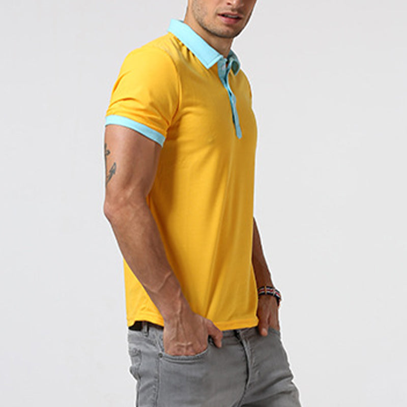 Men's Casual Lapel T-Shirt