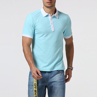 Men's Casual Lapel T-Shirt