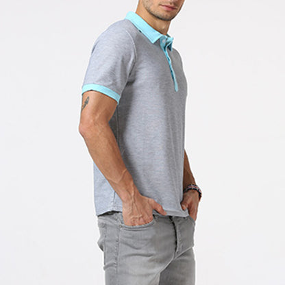 Men's Casual Lapel T-Shirt