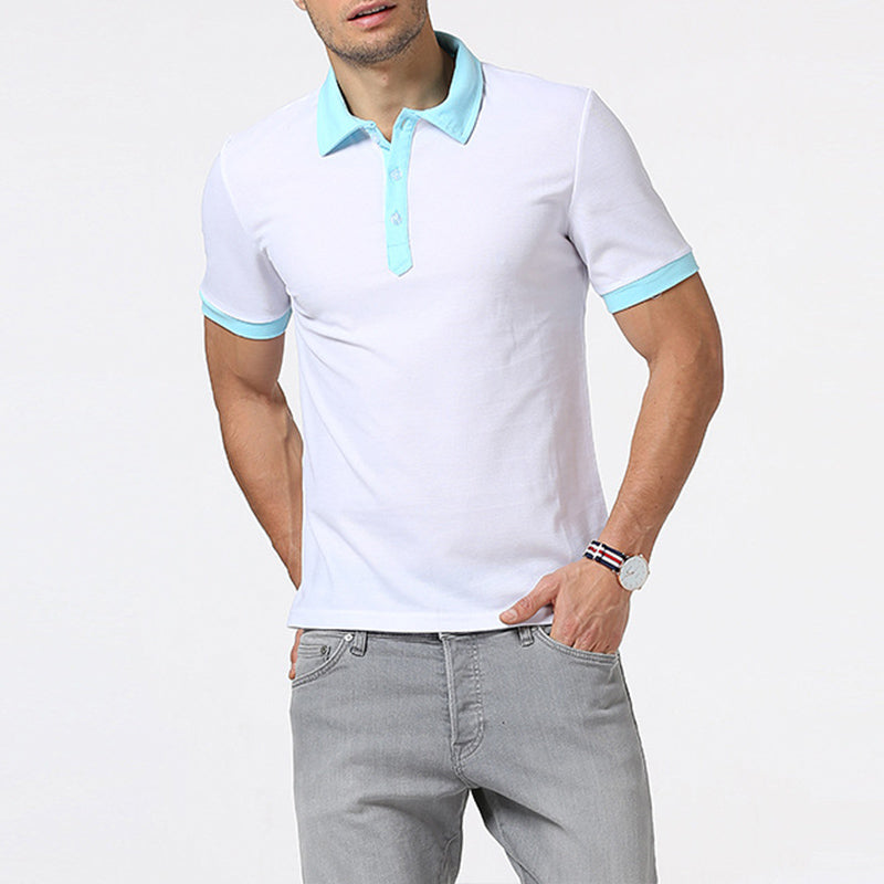 Men's Casual Lapel T-Shirt