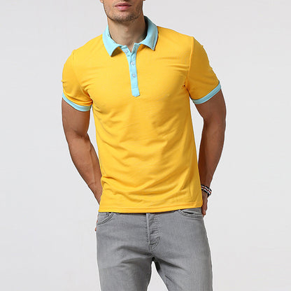 Men's Casual Lapel T-Shirt