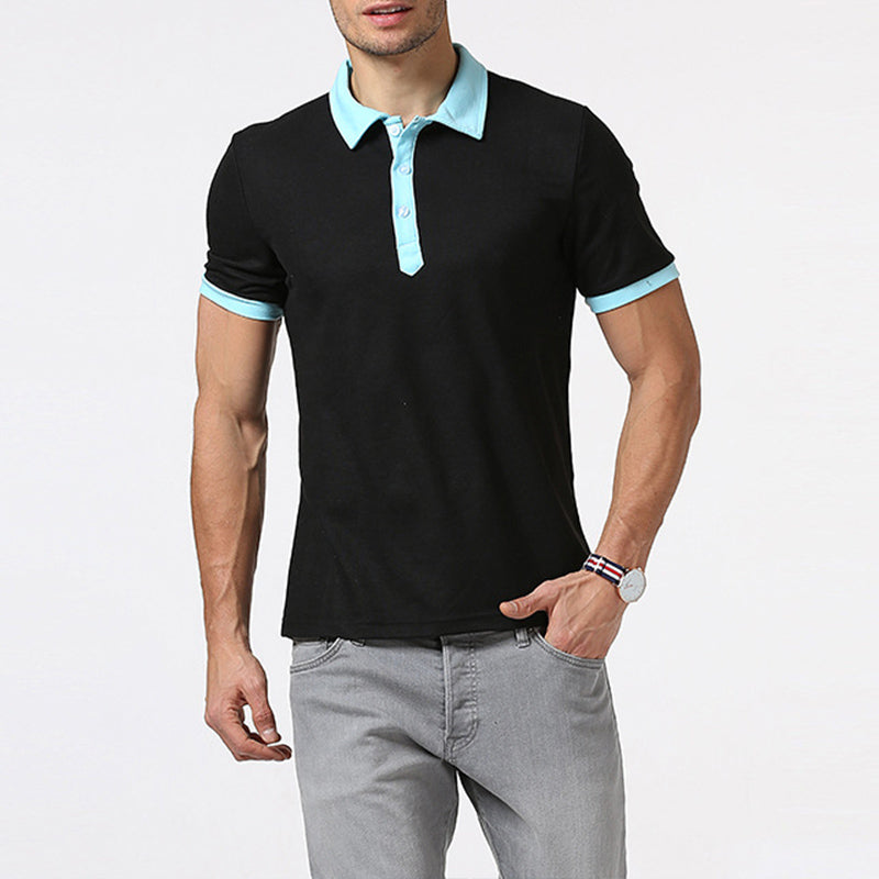 Men's Casual Lapel T-Shirt