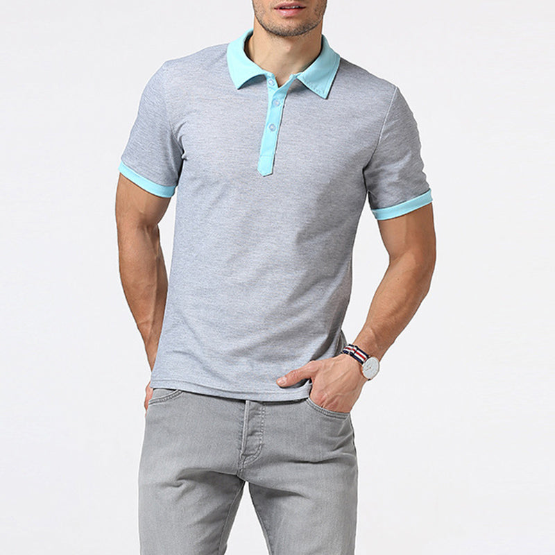 Men's Casual Lapel T-Shirt