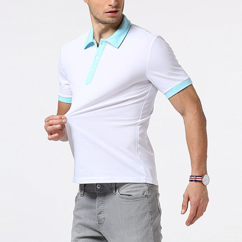 Men's Casual Lapel T-Shirt