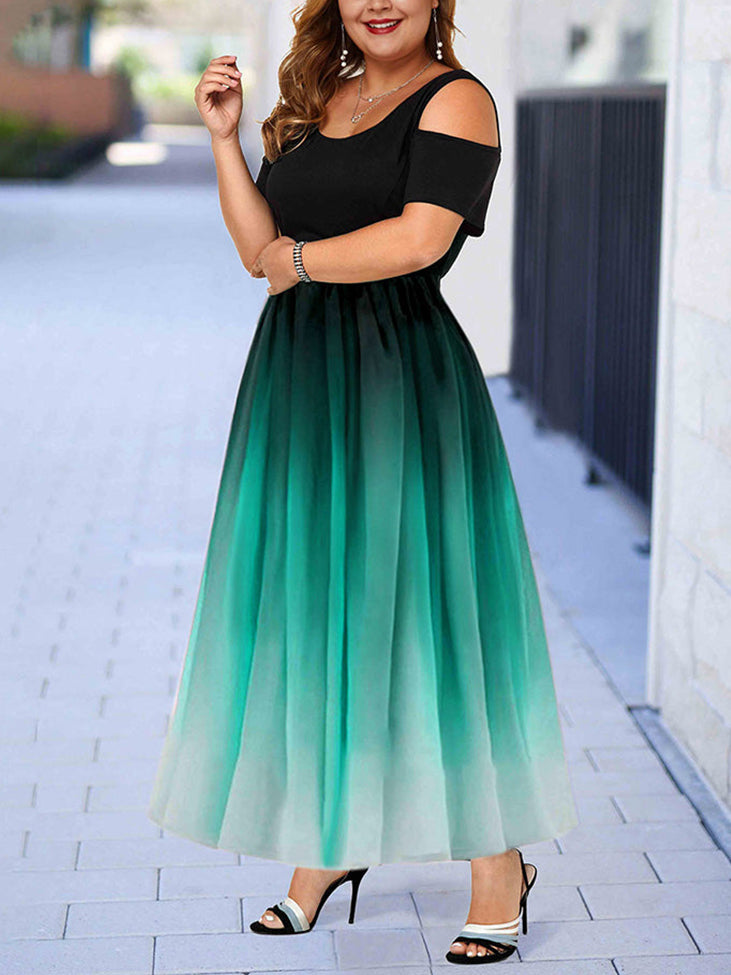 Women's Ombre Maxi Dress