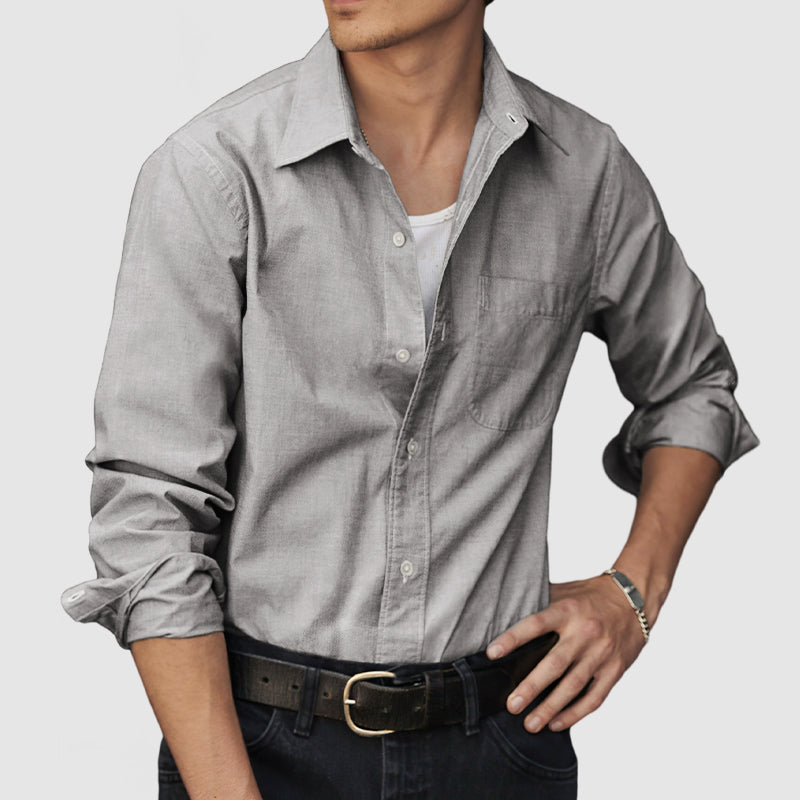 Men's Basic Premium Cotton Shirt