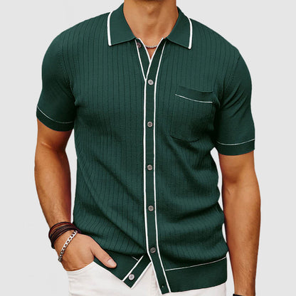 Men's Classic Casual Knit Shirt